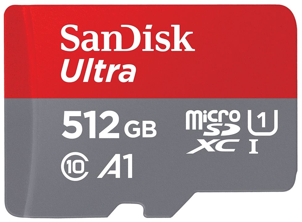 Ultra A1 MicroSDXC Speicherkarte 512 GB Class 1 (U1) Klasse 10 