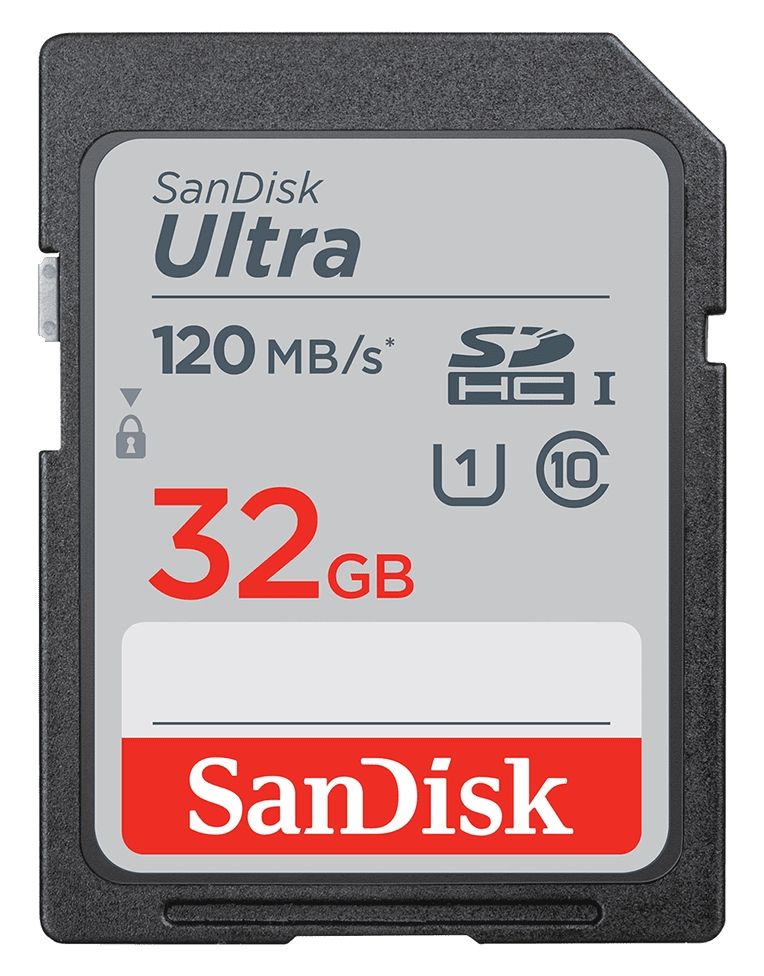 Ultra SDHC Speicherkarte 32 GB Class 1 (U1) Klasse 10 