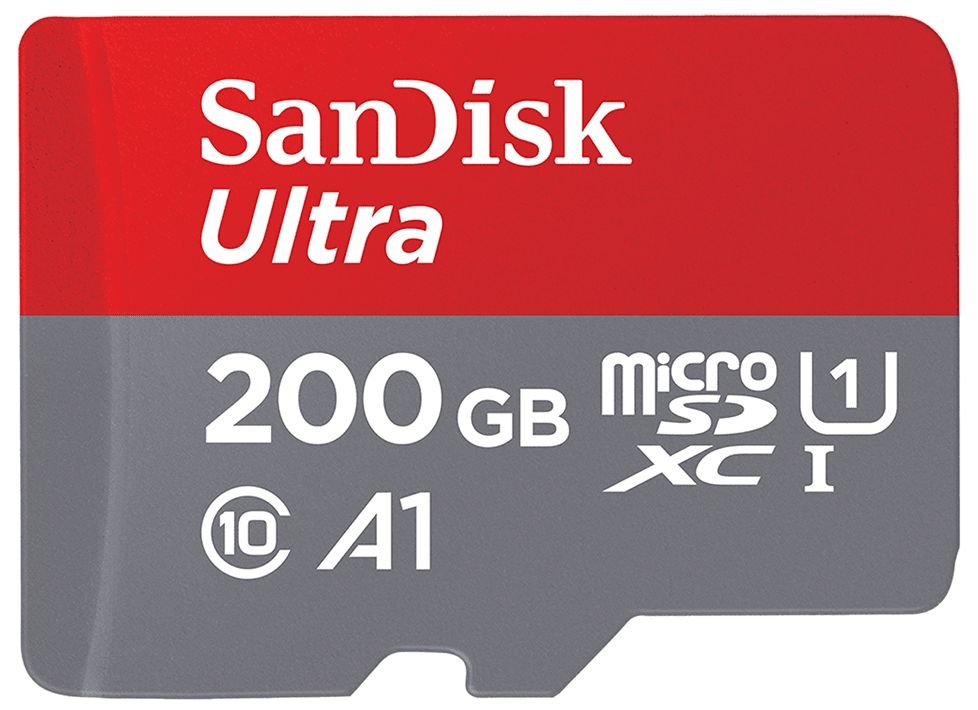 Ultra A1 MicroSDXC Speicherkarte 200 GB Class 1 (U1) Klasse 10 