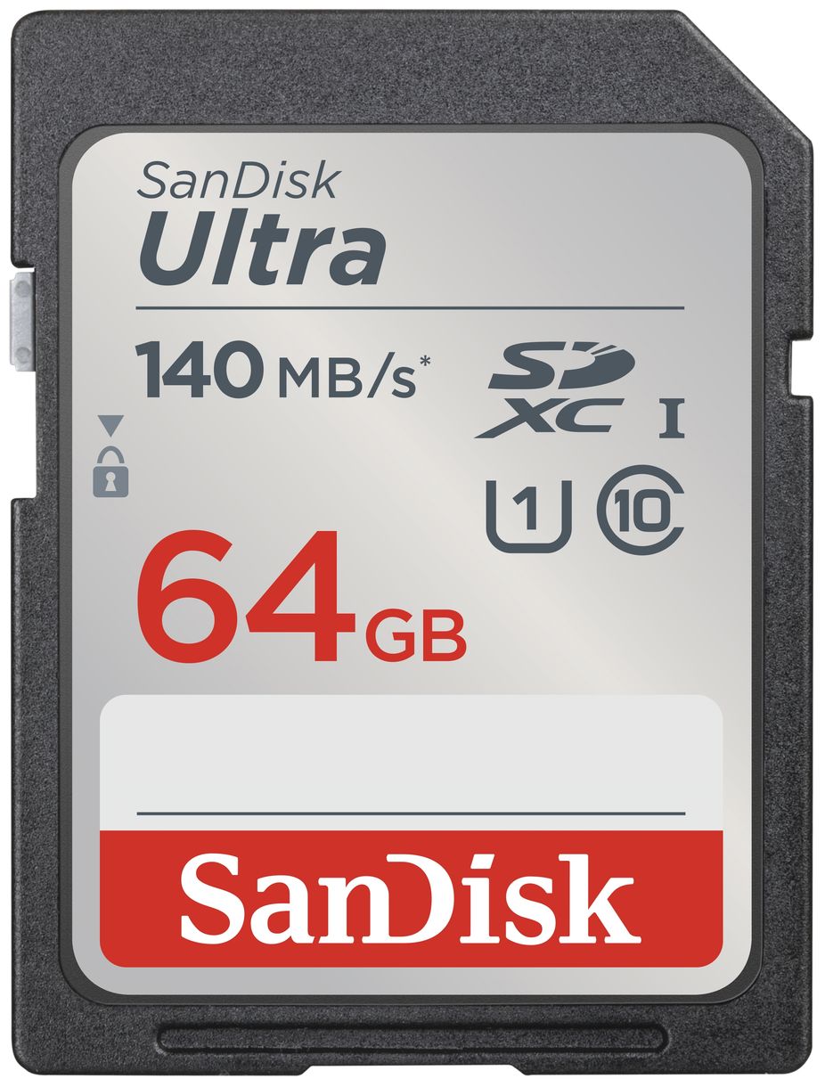 Ultra U1 SDXC Speicherkarte 64 GB Class 1 (U1) Klasse 10 