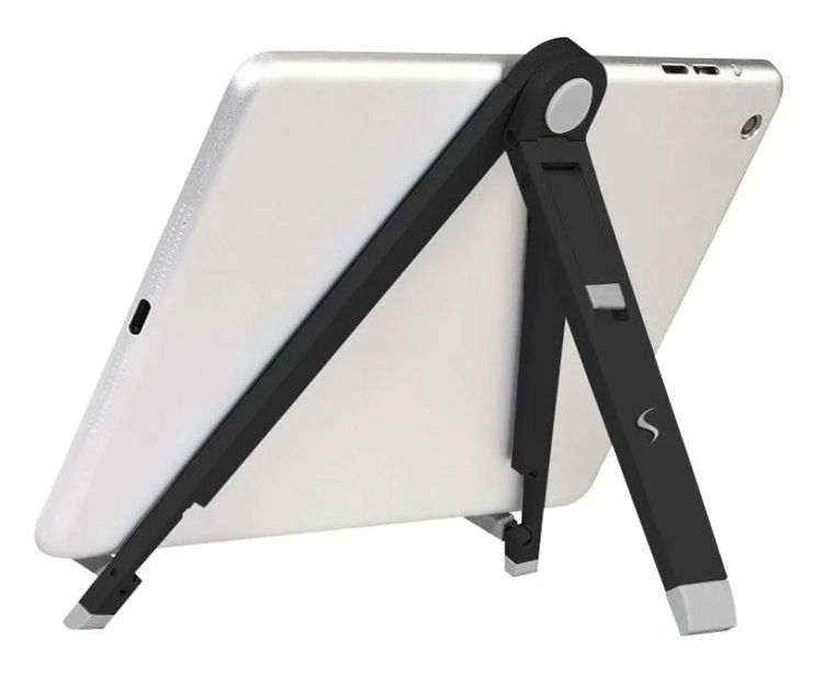 AirStand aus Aluminiumlegierung, Kunststoff für Universal bis 32,8 cm (12.9")  (Grau/Schwarz) 