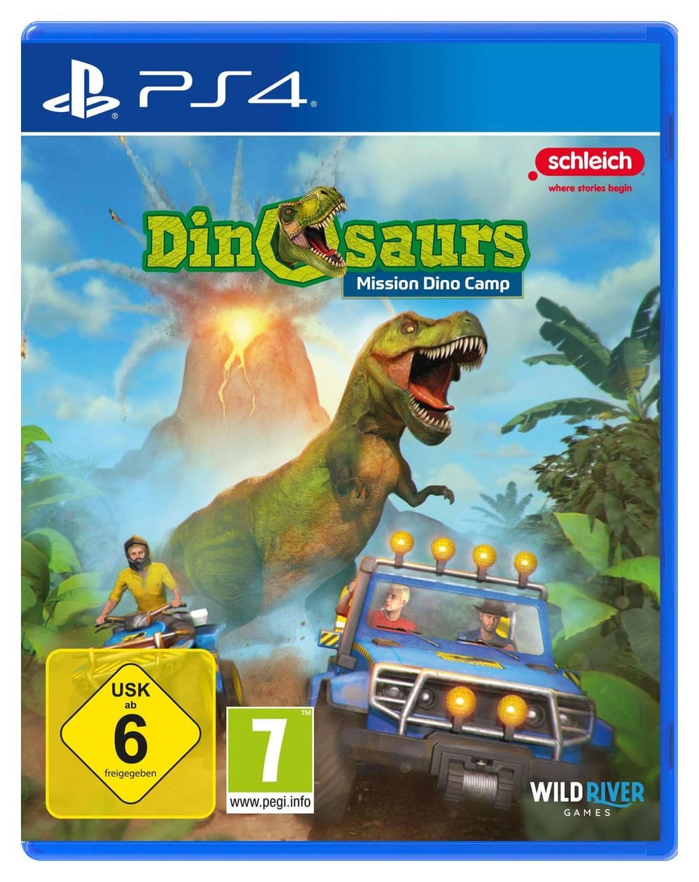 schleich® Dinosaurs: Mission Dino Camp (PlayStation 4) 