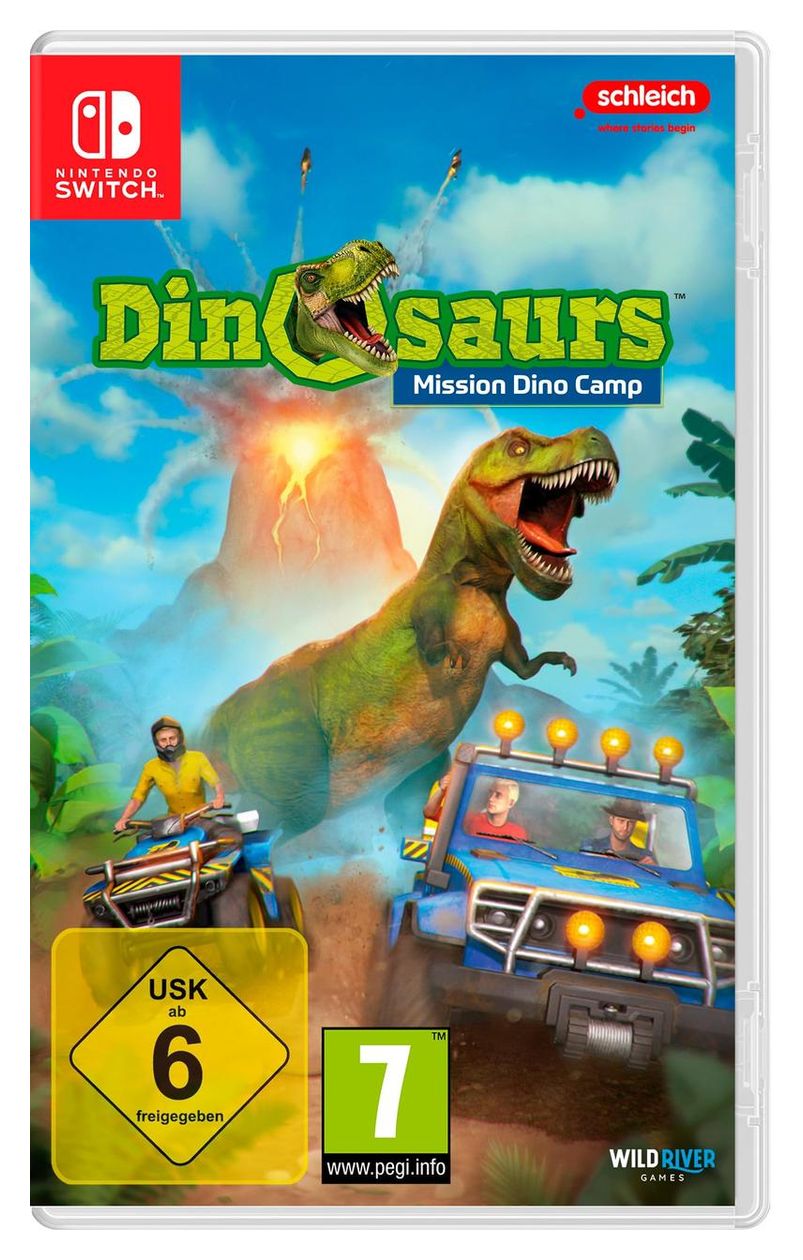 schleich® Dinosaurs: Mission Dino Camp (Nintendo Switch) 