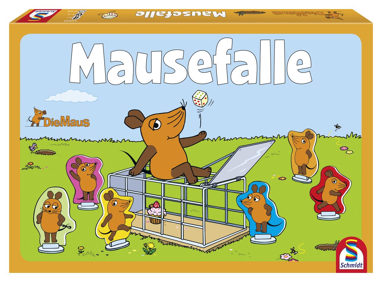 40505 Die Maus: Die Mausefalle Brettspiel bis zu 6 Spielern ab 4 Jahr(e) 