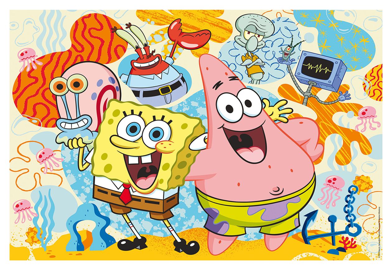 56546 SpongeBob und Freunde Kinderpuzzle, 150 Teile 