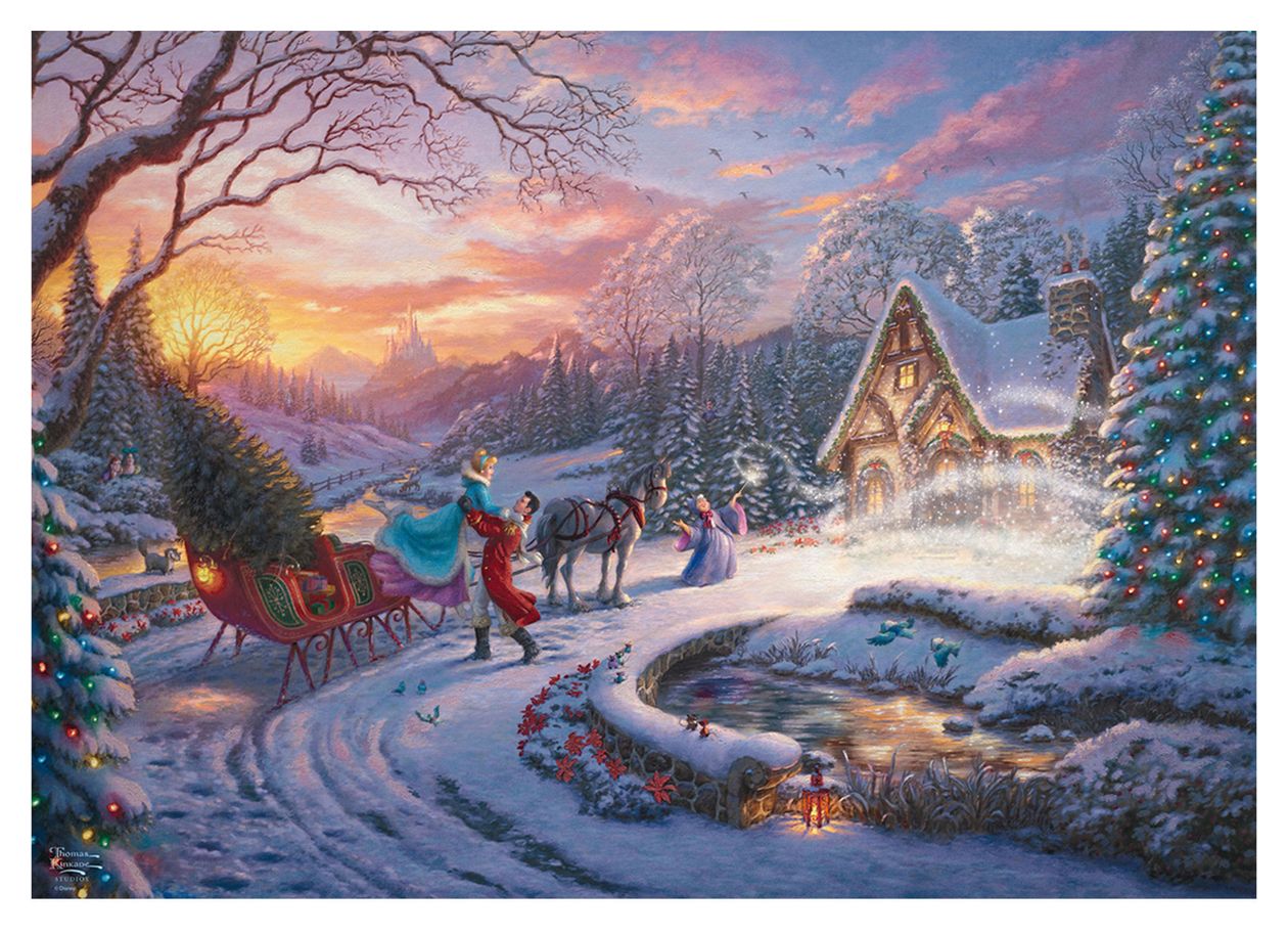 58035 Disney Cinderella Christmas Puzzle, 1.000 Teile 