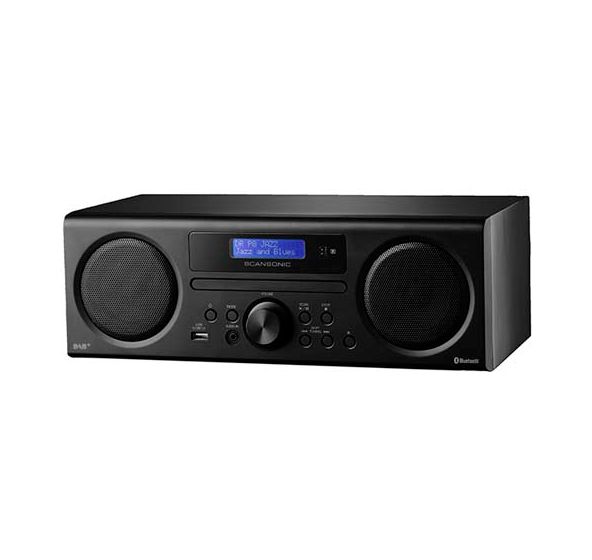 DA310 CD Payer DAB+, FM Radio  (Schwarz) 