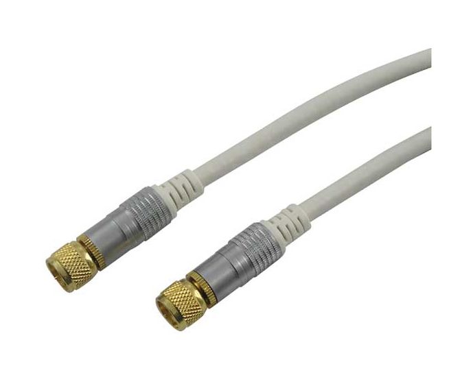 KVCHD15 532 SAT Anschlusskabel (110dB) F-Stecker > F-Stecker 1,5m 