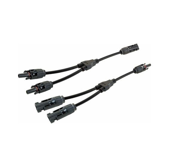 MC4 2in1 Adapterkabel Set 20 cm 