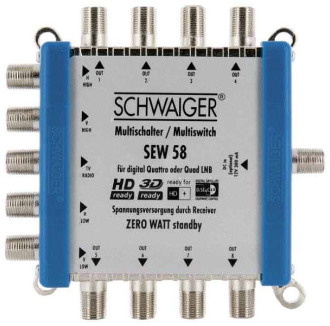SEW58 SAT Multischalter 5 - 8 