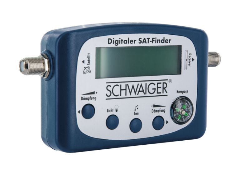 SF80531 SAT-Finder mit Kompass und akustischer Pegelanzeige 