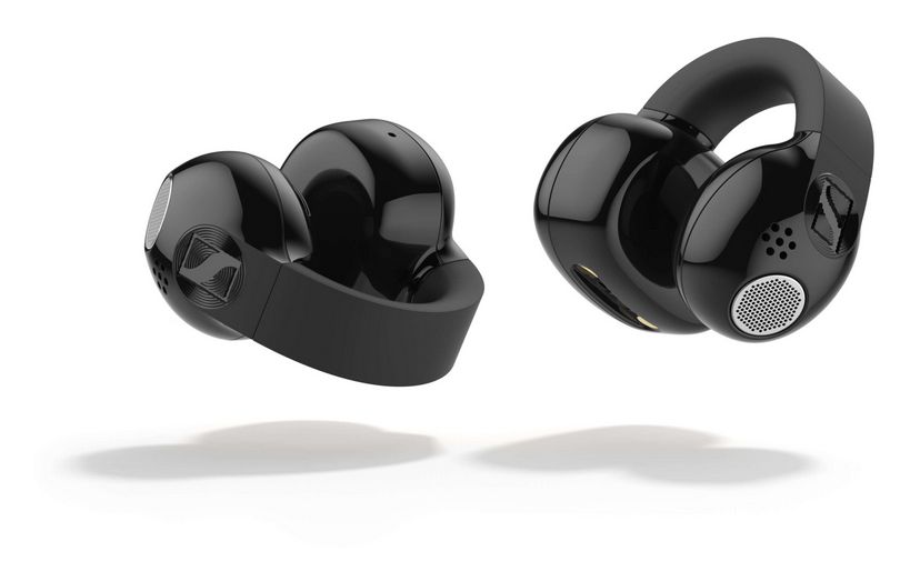 Accentum Clip In-Ear Bluetooth Kopfhörer Kabellos TWS 9 h Laufzeit IP54  (Schwarz) 