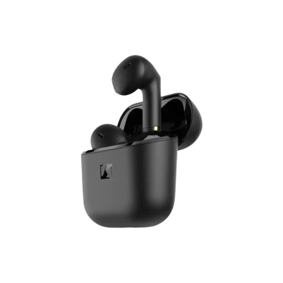 Accentum Open In-Ear Bluetooth Kopfhörer Kabellos TWS 6 h Laufzeit IPX4  (Schwarz) 