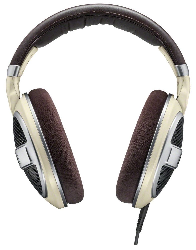 HD599 Over Ear Kopfhörer Kabelgebunden (Braun, Elfenbein) 
