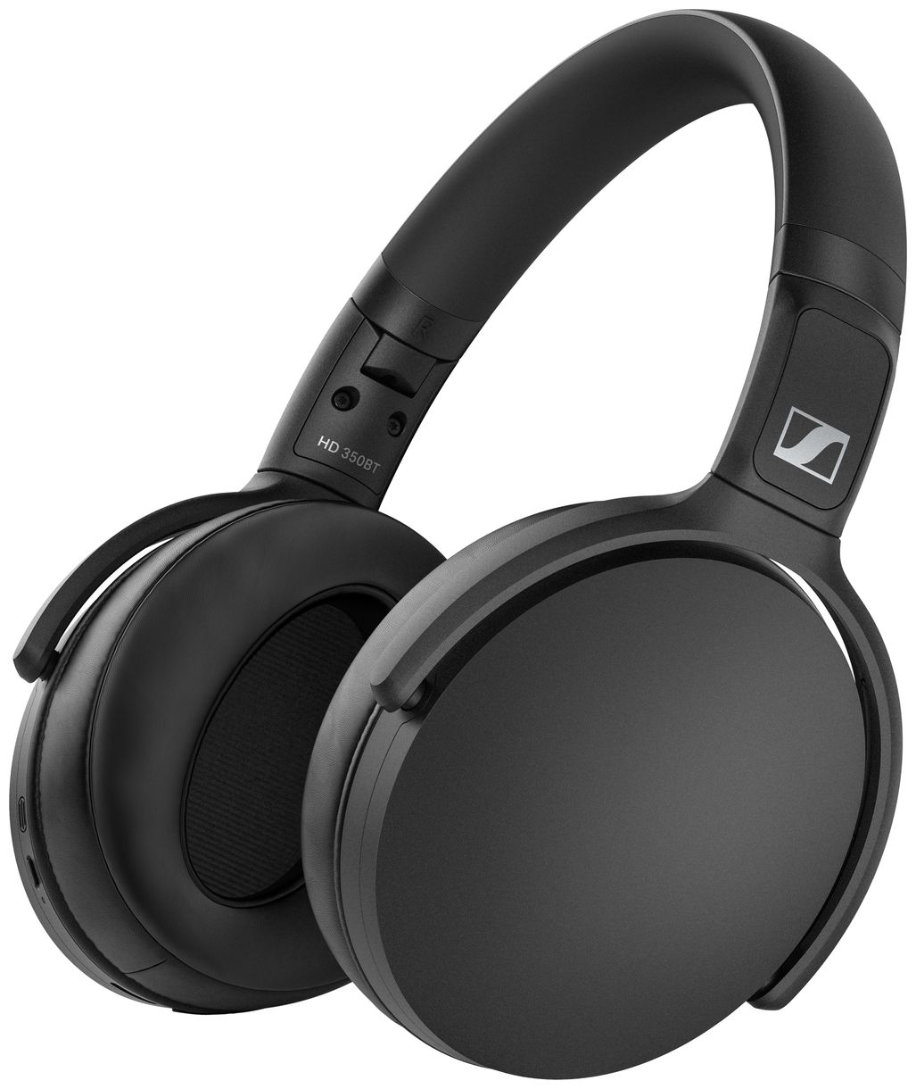 HD350BT Over Ear Bluetooth Kopfhörer kabellos 30 h Laufzeit (Schwarz) 