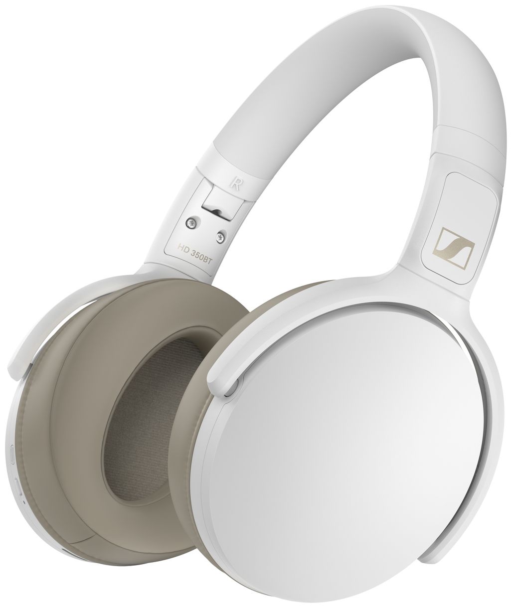 HD350BT Over Ear Bluetooth Kopfhörer kabellos 30 h Laufzeit (Weiß) 