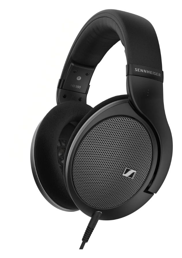 HD550 Over Ear Kopfhörer Kabelgebunden  (Schwarz) 