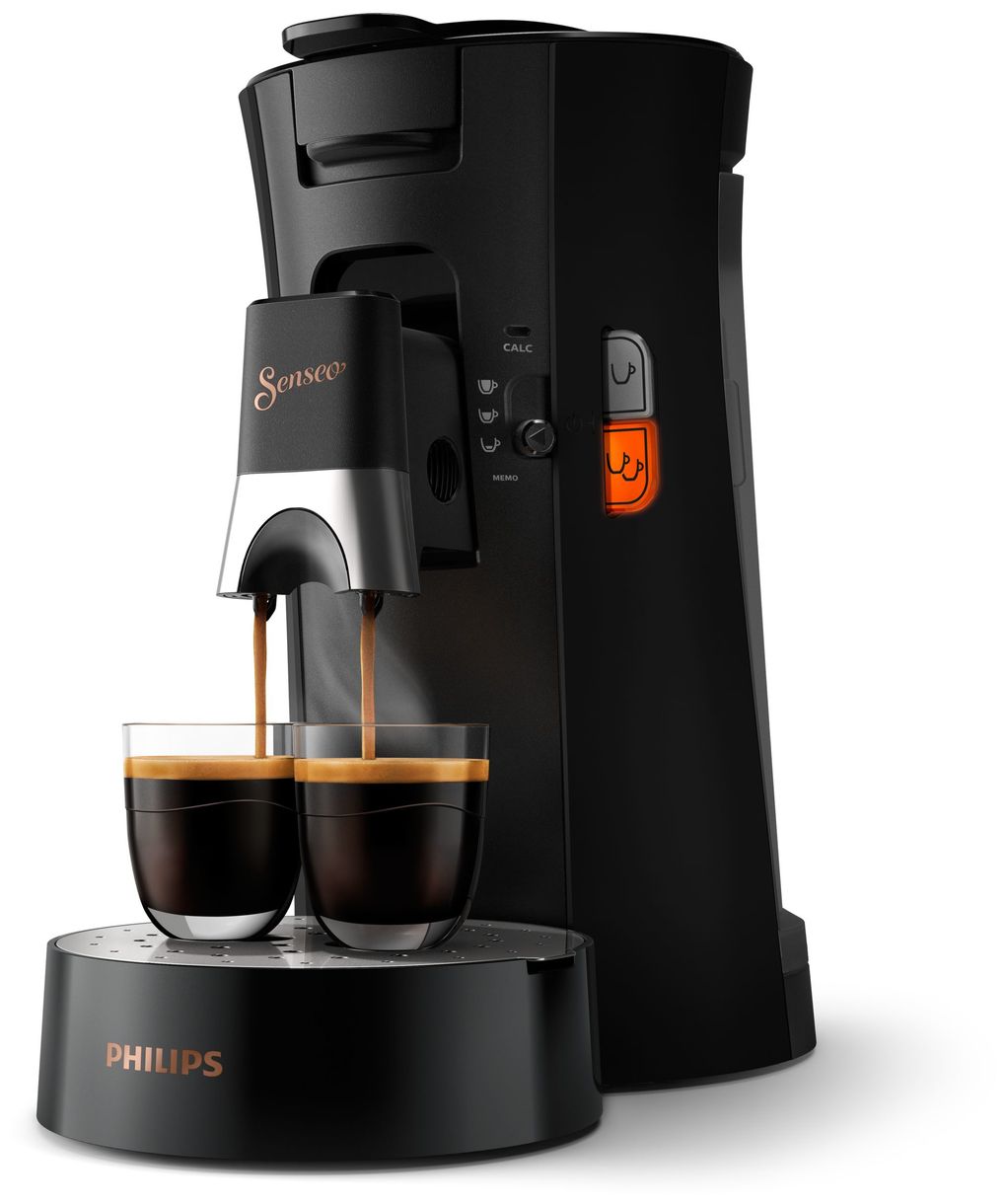 CSA240/60 Senseo Select Kaffeepad Maschine (Schwarz) 