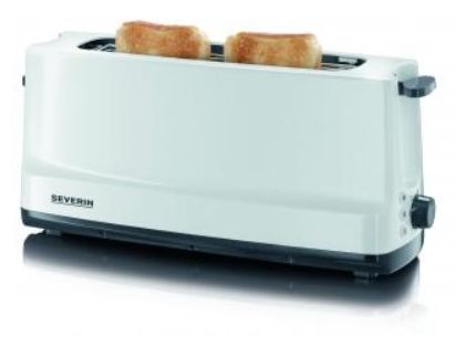 AT2232 Toaster 800 W 2 Scheibe(n) (Grau, Weiß) 