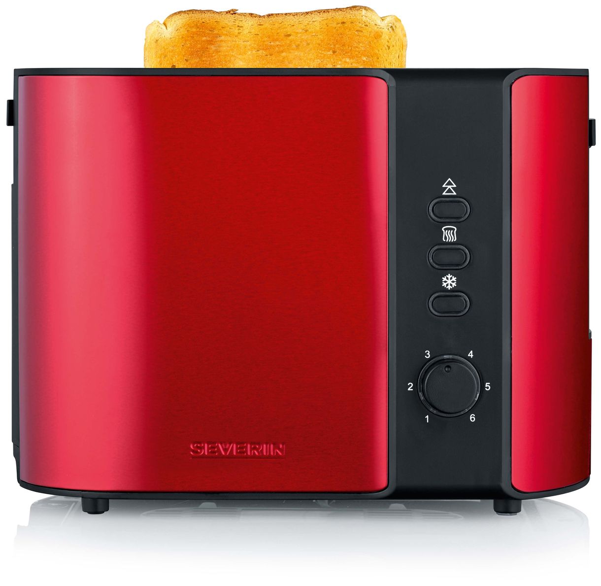 AT2217 Toaster 800 W 2 Scheibe(n) (Schwarz, Rot) 