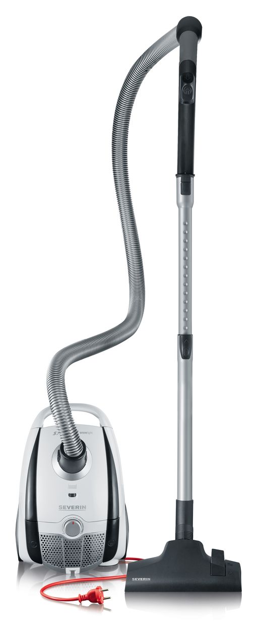 BC7035 S Power Snowlight Bodenstaubsauger mit Staubbeutel 750 W HEPA  (Grau, Weiß) 