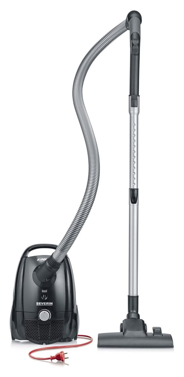 BC9588 Bodenstaubsauger mit Staubbeutel 750 W  (Schwarz, Grau) 