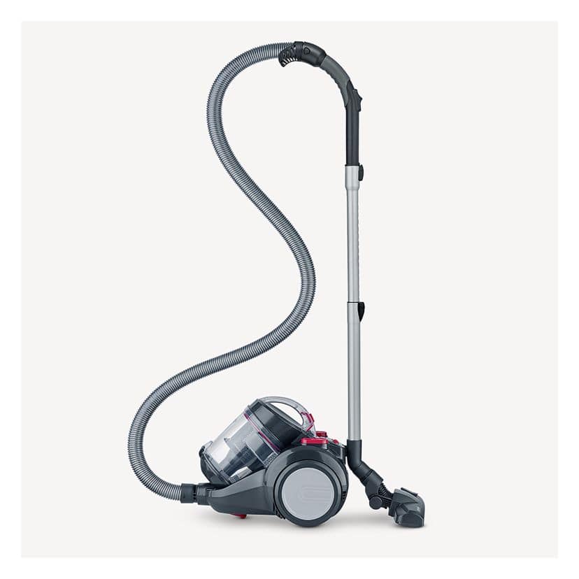 CY7089 Single Zyclone Bodenstaubsauger Beutellos 750 W HEPA  (Schwarz, Rot) 