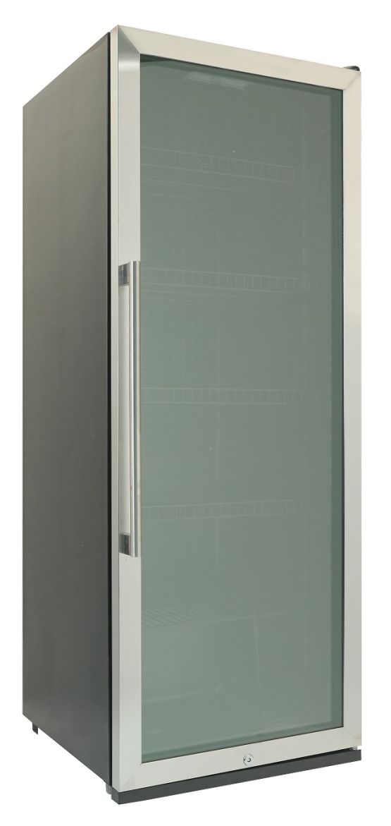 FKS8841 241 l / Tischkühlschrank EEK: C 449 kWh Jahr  (Schwarz, Edelstahl) 