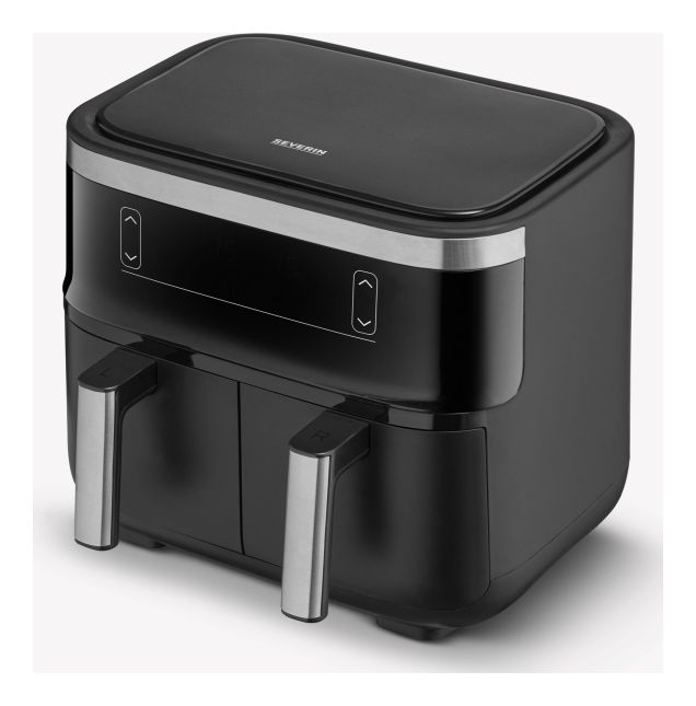 FR2463 Doppel Heißluftfritteuse 8 l 2600 W  (Schwarz) 