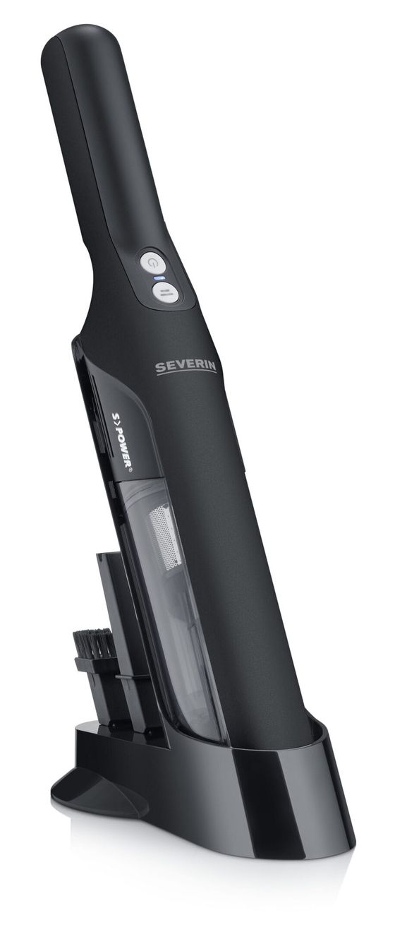 HV9589 Handstaubsauger Beutellos bis 30 min Laufzeit 11,1 V HEPA  (Schwarz) 