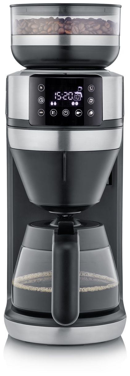 KA4850 1 Tassen Filterkaffeemaschine 2,0 l (Schwarz, Edelstahl) 