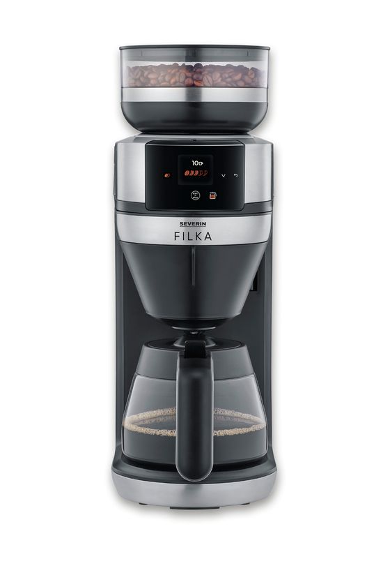 KA4852 1 Tassen Filterkaffeemaschine  (Schwarz, Silber) 