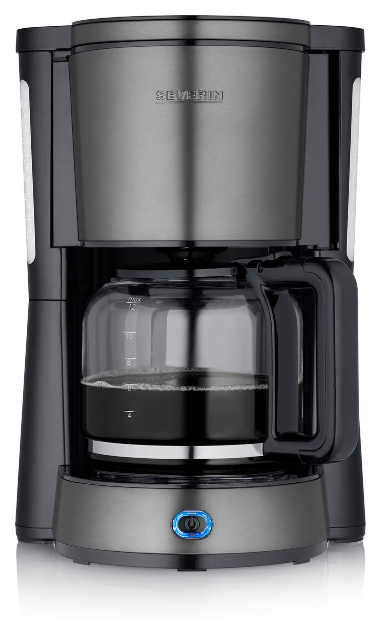 KA9340 Filterkaffeemaschine 1,2 l  (Schwarz, Edelstahl) 