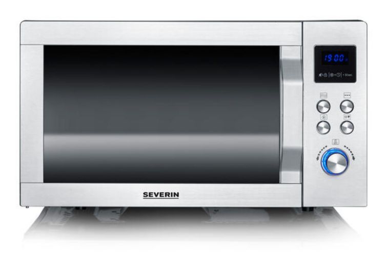 MW7578 Freistehende Mikrowelle 900 W Größe: mittel  (Silber / Schwarz) 