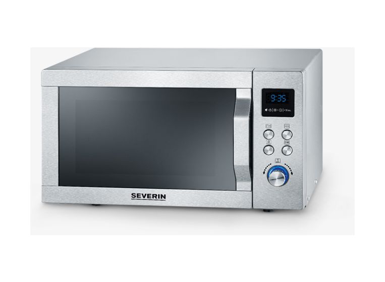 MW7774 Freistehende Mikrowelle 900 W Größe: mittel 10 Stufen Grill  (Silber) 