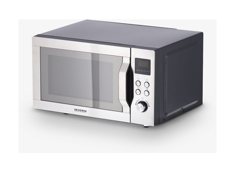 MW7777 Freistehende Mikrowelle 900 W Größe: mittel 10 Stufen Grill  (Schwarz, Edelstahl) 