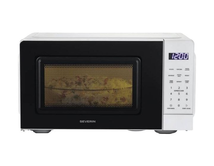 MW7784 Freistehende Mikrowelle 700 W Größe: klein  (Schwarz, Weiß) 