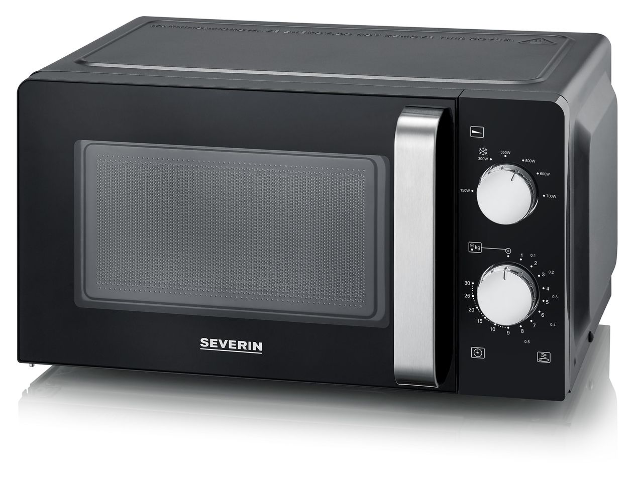 MW7886 Freistehende Mikrowelle 700 W Größe: klein  (Schwarz) 