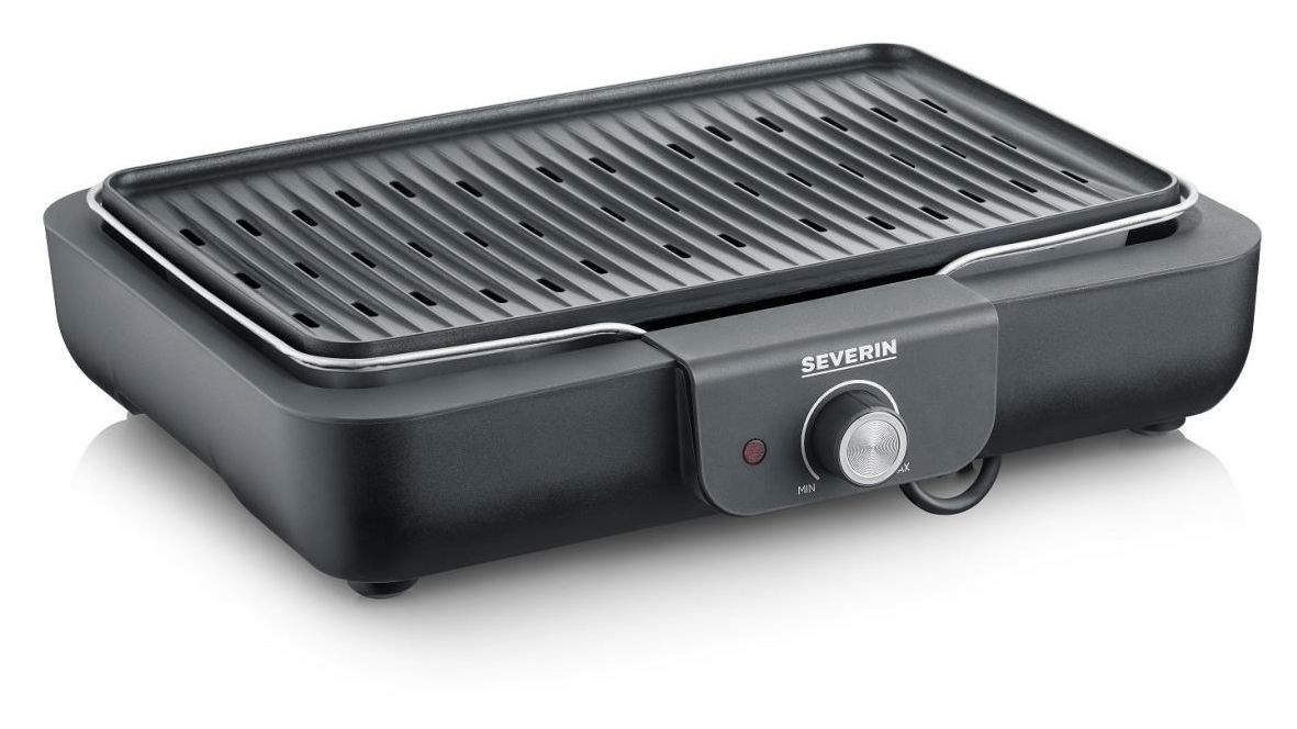 PG8556 Grillplatte 2300 W mit 370 x 290 mm Fläche  (Schwarz, Edelstahl) 