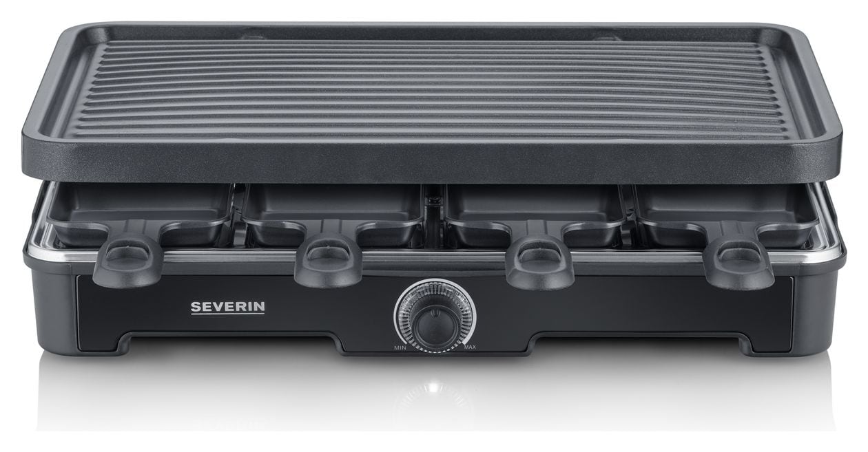 RG9670 Raclettegrill für 8 Personen 1400 W  (Schwarz) 