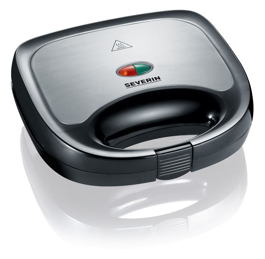 SA2969 Sandwichmaker 600 W für 4 Sandwiches  (Schwarz, Edelstahl) 