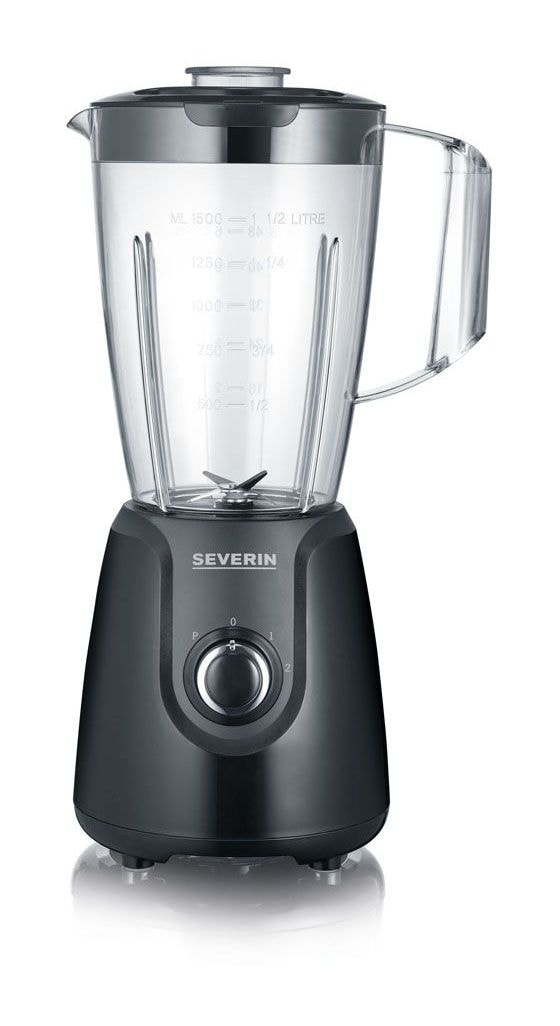 SM3707 1,5 l Standmixer 2 Geschwindigkeiten 600 W  (Schwarz) 