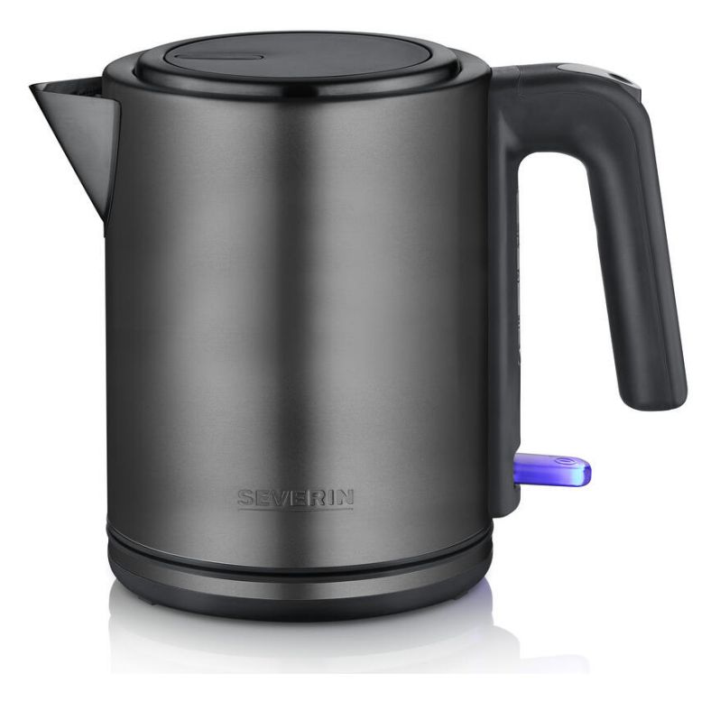 WK9342 1,0 l Wasserkocher 2400 W (Schwarz, Gebürsteter Stahl) 