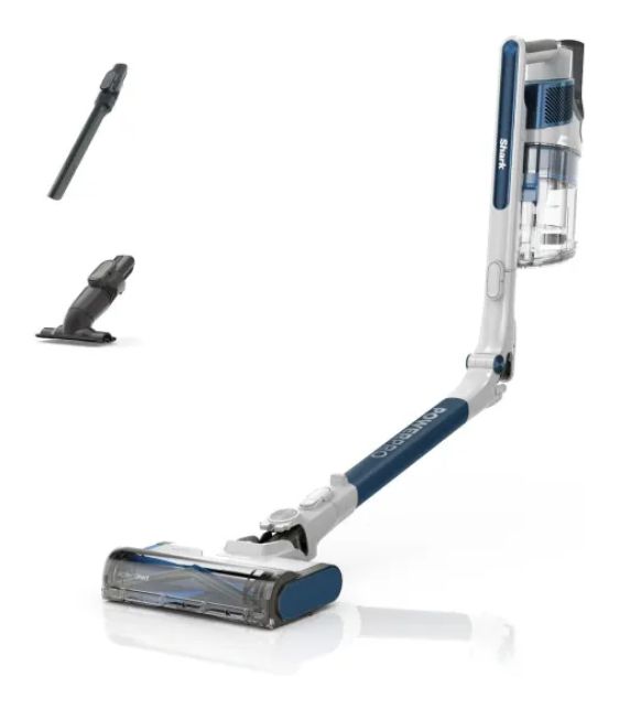 IZ380EU PowerPro Handstaubsauger Beutellos bis 51 min Laufzeit  (Metallisch, Navy) 