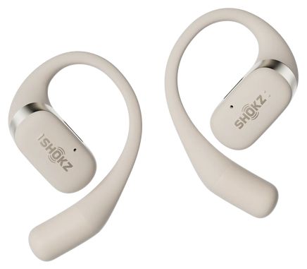 OpenFit Bluetooth Kopfhörer kabellos 7 h Laufzeit IP54 (Weiß) 