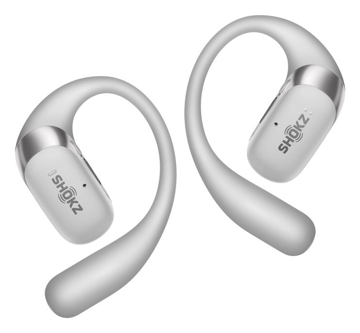 OpenFit 2+ Open-Ear Bluetooth Kopfhörer kabellos 11 h Laufzeit IP55  (Grau) 