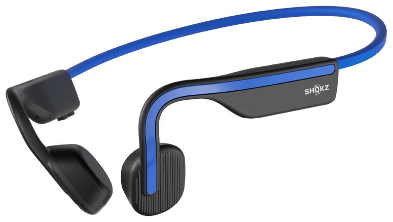 OpenMove Knochenführung Bluetooth Kopfhörer kabellos 6 h Laufzeit IP55 (Blau) 