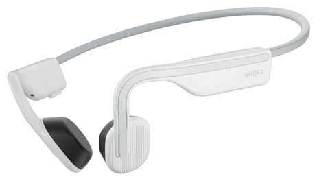 OpenMove Knochenführung Bluetooth Kopfhörer kabellos 6 h Laufzeit IP55 (Weiß) 