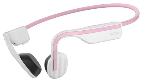 OpenMove Knochenführung Bluetooth Kopfhörer kabelgebunden&kabellos 6 h Laufzeit IP55 (Pink) 