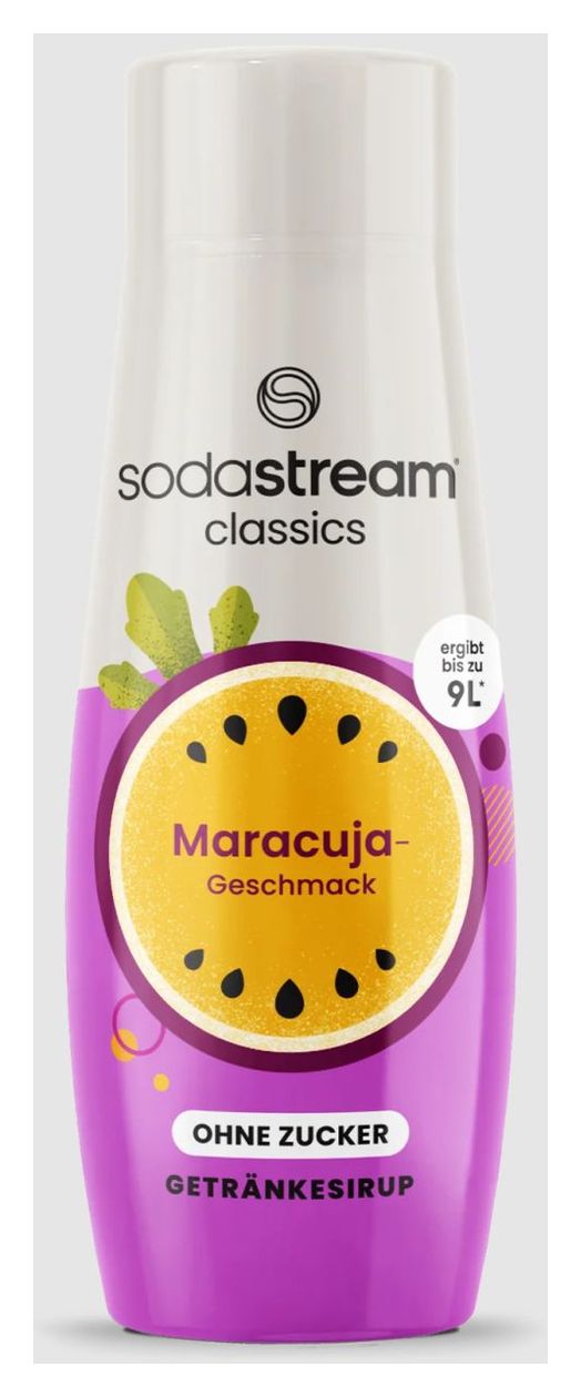 1024243490 Sirup Maracuja ohne Zucker Karbonisierungssirup 440 ml 